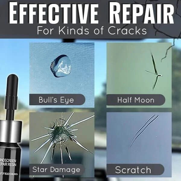 Glass Crack Repair Kit